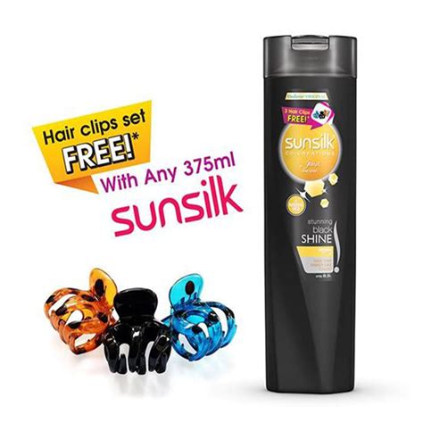 Sunsilk Shampoo Lusciously Thick And Long Makeup Bag Free 650ml Easyshop