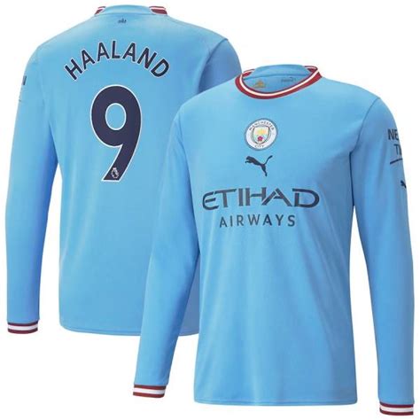 MAILLOT MANCHESTER CITY DOMICILE 2022 2023 HAALAND