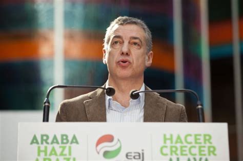 Urkullu Reprocha A Urizar Que Apoye La Vía Revolucionaria De Eh Bildu