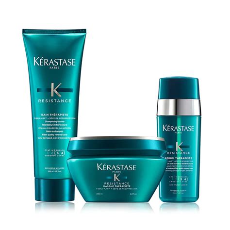 Kérastase. Thérapiste Routine Traitement Intense Pour Cheveux Traités