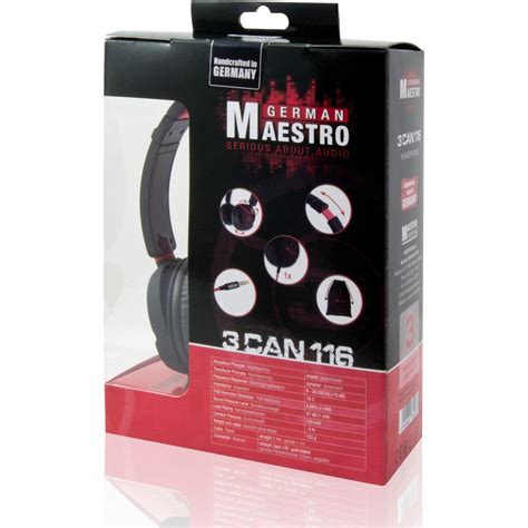 German Maestro Headphones 3can116 Sportique