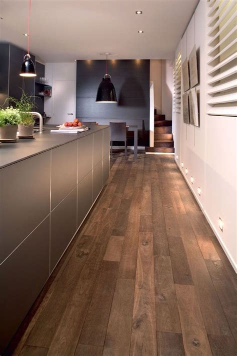 27 idées pour adopter le parquet dans la cuisine Parquet cuisine