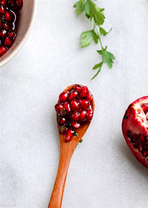 Fresh Pomegranate Relish Recipe How To Make Pomegranate Relish