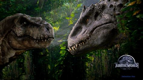 Rexy Vs Indominus Rex By Raptorao On Deviantart