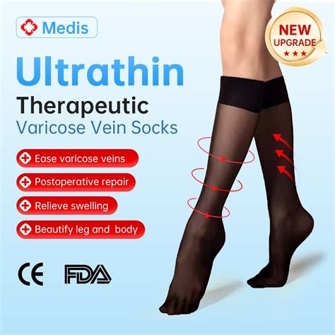 Upgraded Ultra Thin Varicose Vein Stockings Reduce Varicose Veins