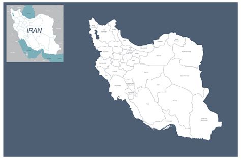 peta iran peta vektor iran timur tengah ilustrasi stok  gambar
