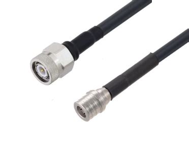 TNC Male To QMA Male RG223 Cable Assembly