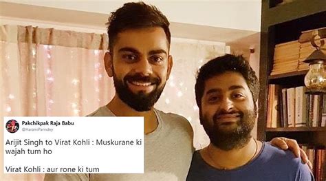 Virat Kohli Posted A Photo With Arijit Singh And The Memes Soon