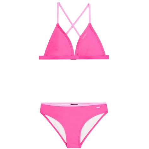 Protest JULA Triangle Bikini Junior Loud Pink