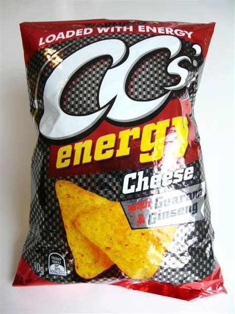 product review ccs cheese energy flavoured corn chips  guarana