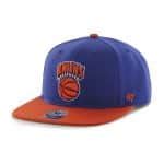 New York Knicks Sure Shot Two Tone Captain Royal 47 Brand Adjustable