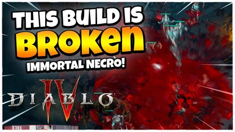 The Most OVERPOWERED Build In Diablo IV Beta Necromancer Blood Mist Is