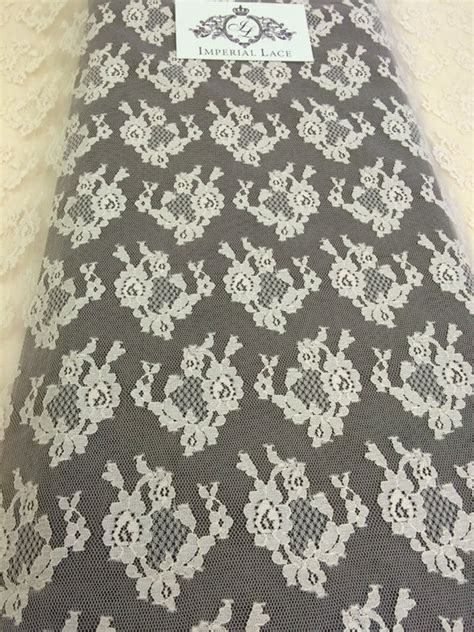 Nude Lace Fabric Embroidered Lace Dark Nude Lace Fabric French Etsy