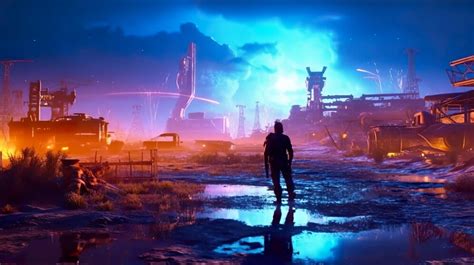 Premium AI Image | Postapocalyptic wasteland survival ai generate ai ...