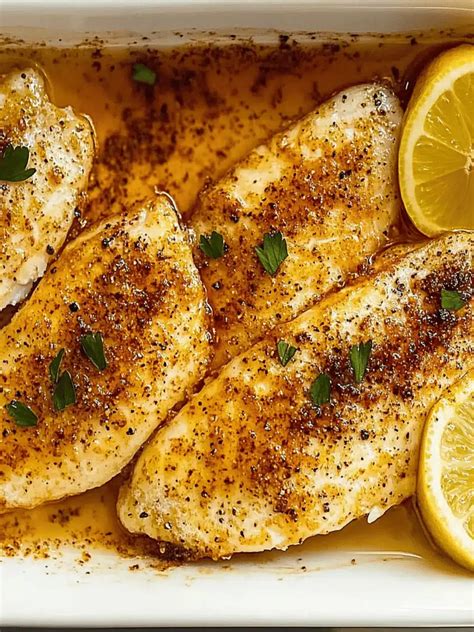 irresistible baked lemon garlic butter tilapia   minutes
