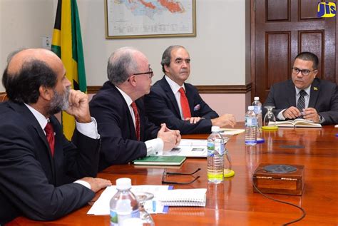 Photos Senator Samuda Receives Courtesy Call From Mexican Officials