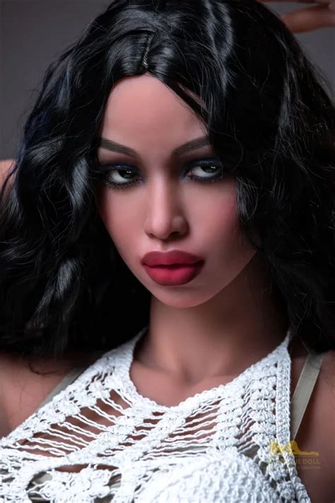 Saylor 175cm D Cup Black Skin Sex Doll By Irontech Brand