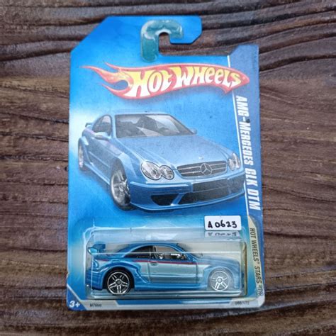 Hot Wheels AMG Mercedes CLK DTM Blue Lazada Indonesia