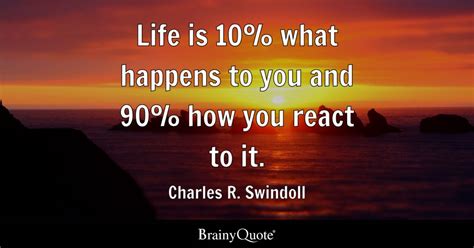 Charles R Swindoll Life Is 10 What Happens To You And