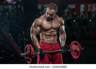 Portrait Handsome Sporty Man Naked Muscular Stock Photo 1701952714 Shutterstock