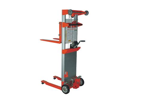 Wfh Sw Mini Winch Stacker With Light Alumium Mast Capacity Kg