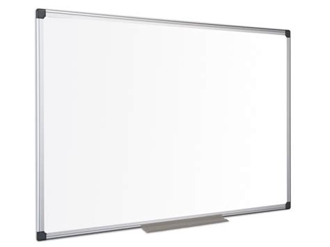 Bi office maya tableau blanc 600 x 450 mm acier magnétique Conforama