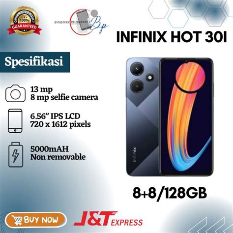 Jual Infinix Hot 30i 8 128 Gb Shopee Indonesia
