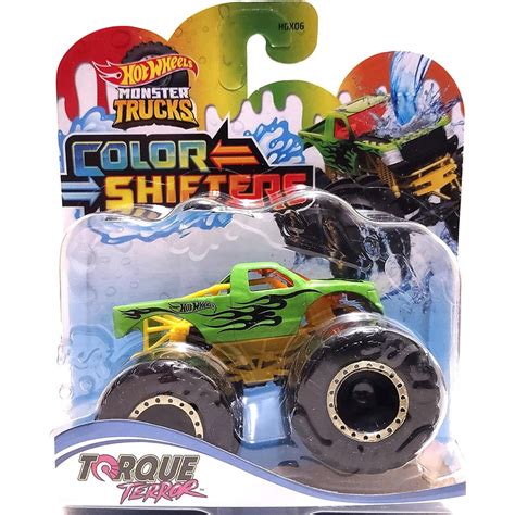 Hot Wheels Monster Trucks Auto koji mijenja boju Torque Terror HGX06 HMH34 Igračka