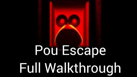 Pou Escape Full Walkthrough Roblox Youtube