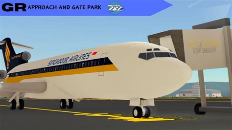 Greater Rockford Approach And Gate Park In A Boeing 727 L PTFS YouTube