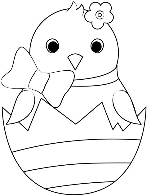 Easter Chick Printable Template Free Printable Papercraft Templates