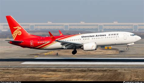 B 206Z Shenzhen Airlines Boeing 737 8 MAX Photo By NKG Zhao ID