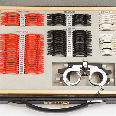 Набор пробных очковых линз Armed с оправой на 103 линзы (малый №2)