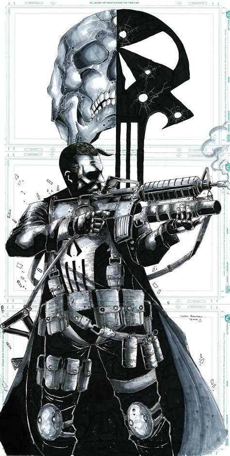 Punisher Tps By Vonrandal On Deviantart Punisher Deviantart Artist