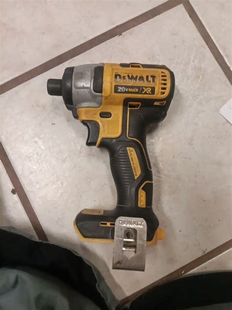 Dewalt Dcf Cordless Impact Driver V Max Xr Tool Only Ebay