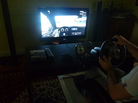 My roommate's Gran Turismo 5 setup [pics] : r/gaming