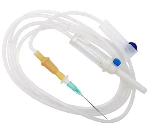 Hospital Medical Products IV Infusion Set With Luer Slip Or Luer Lock