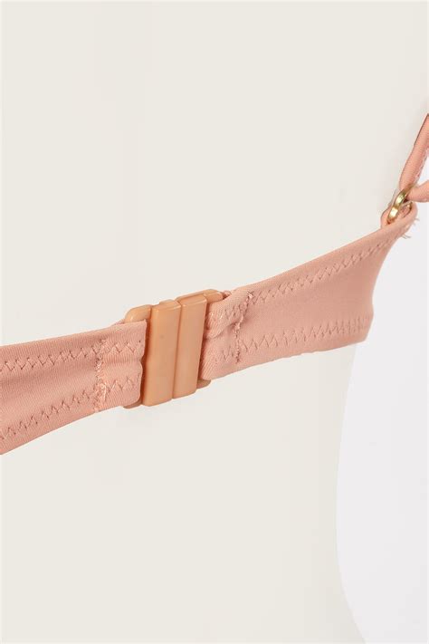 Somon Volanl Hafif Destekli Tek St Bikini Loya