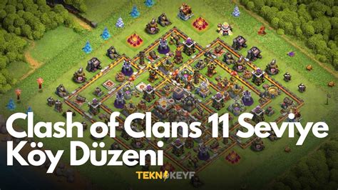 Clash Of Clans Seviye K Y D Zeni En Yi Savunma Teknokeyf