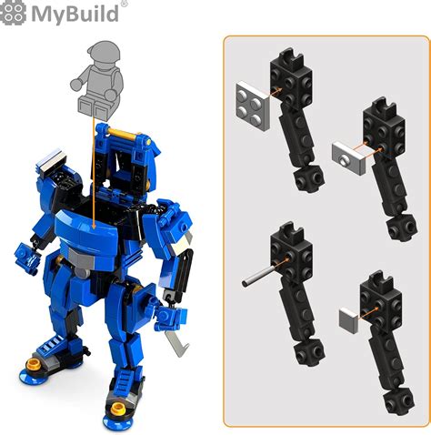 Mybuild Mecha Frame Keiji Futuristic Robot Mech Building India Ubuy