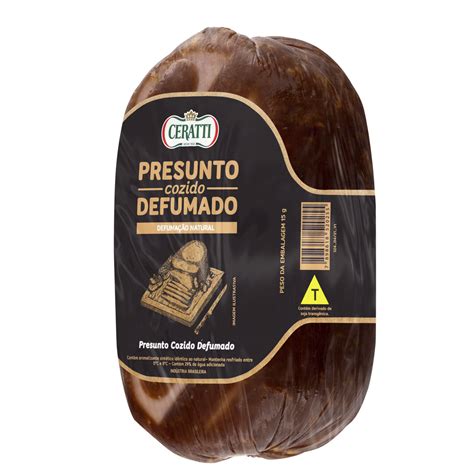 Presunto Cozido E Defumado Ceratti Pão De Açúcar