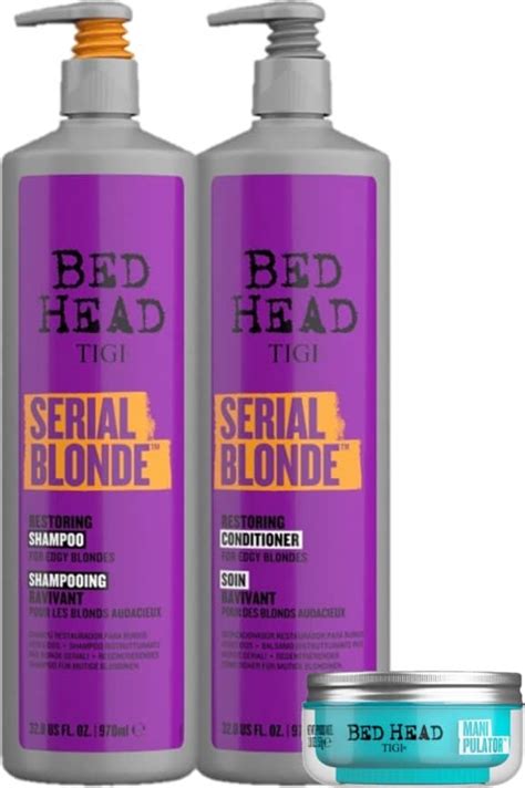 Kit Tigi Bed Head Serial Blonde Manipulator Salon Beleza Na Web