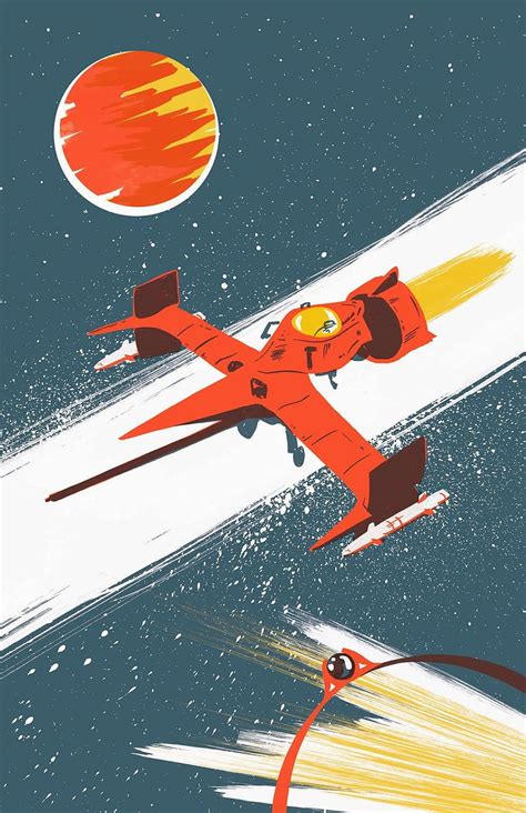 Shannon May Illustration Swordfish Ii For See You Space Cowboy