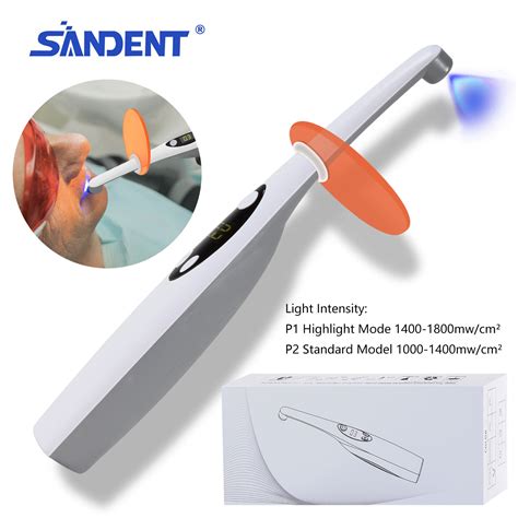 Dental Dentist Led Curing Light Cure Lamp Wireless Resin Cure