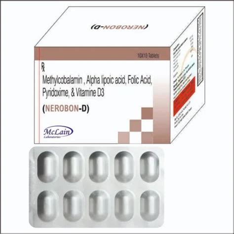 Benfotiamine Mecobalamin Alpha Lipoic Acid Inositol Chromium