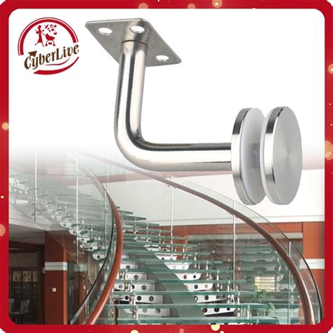 Jual Bracket Handrail Stainless Handrail Connector Bracket Glass Clamp