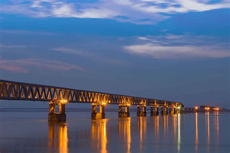 Know All About Indias Longest Rail Road Bridge Bogibeel In Northeast