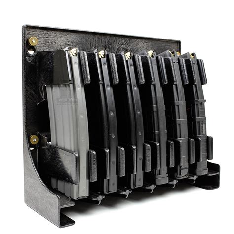 Mag Storage Solutions Black Ar 15 Magholder Magazine Holder Not
