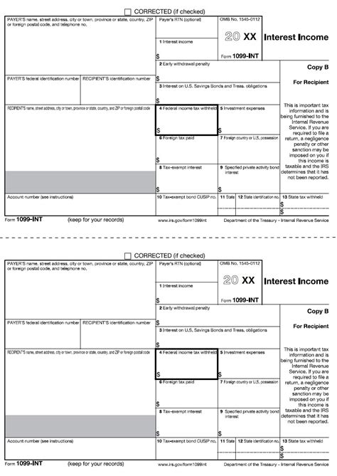 1099 Int Recipient Copy B