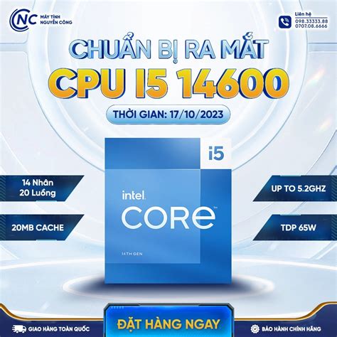 Cpu Intel Core I Raptor Lake Refresh